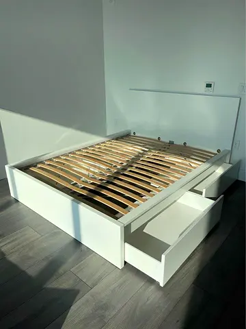 Ikea Bed and Mattress-queen size