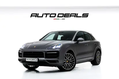 2021 Porsche Cayenne S Coupe | GCC Specs | Under Warranty | Service Contract | Perfect Condition