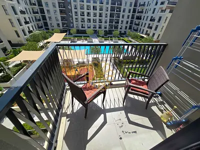 Fully Furnished Studio Apartment With Balcony and Wardrobe