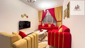 Sharjah Al Taawun ⚜️ Second tenant, fully furnished, super deluxe ✨🏡 Two-bedroom apartment 