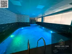 Free gym and swimming pool | Luxury one-bedroom apartment in Al Muwaihat 3, Ajman | Open view | Supe