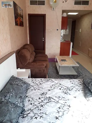استوديو مفروش للإيجار الشهري في أبراج أورينت عجمان شامل الفواتير والانترنت موقع مميز سهوله الوصول لمخرج دبي والشارقه