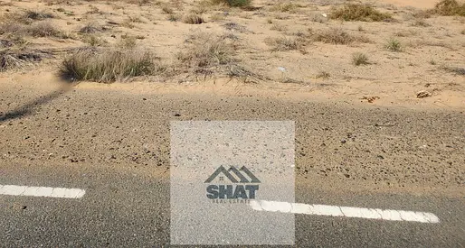قطعتين اراضي متلاصقة  تصريح سكني تجاري ارضي + 4 طابق تقع على شارع 24 متر عرض   منطقة الزبير – الدبدبة شمال – الشارقة