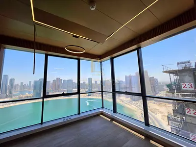 🏡 For Sale | Luxury Apartment with Full Al Mamzar Lagoon View in La Plage Tower ✨