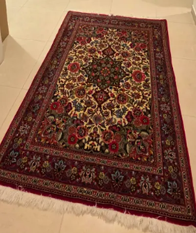 Authentic Persian Rug - Fully Hand-Woven