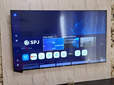 Spj 75 inch 4k led tv