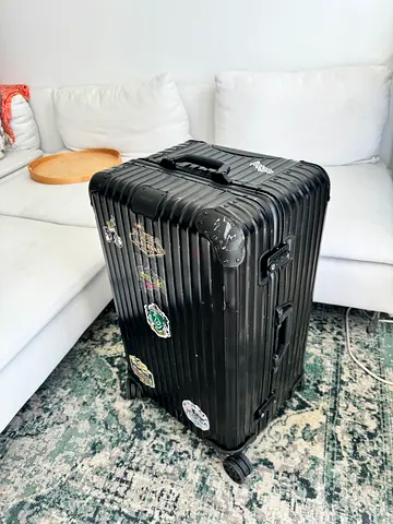 Rimowa Original Trunk Black Aluminium