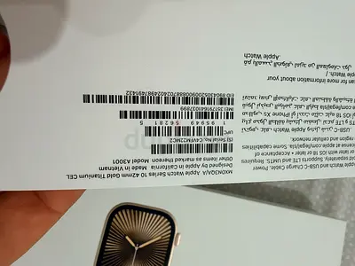 Apple Watch Series 10 42mm Gold Titanium (New in Box)