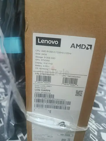 LOQ 15.6 INCH RYZEN 5 RTX 3050
