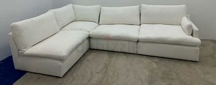 White color home centre modular sofa