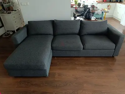 Ikea vimle L shape sofa bed with mattress
