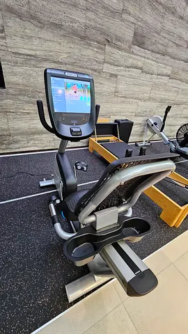 Gym Grade Precor Recumbent Bike with Interactive Console