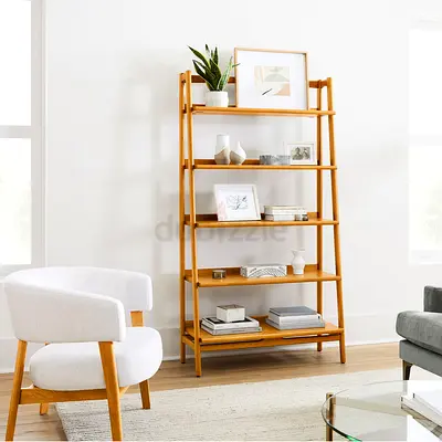 West Elm Mid Century - 5-Tier Display Bookcase (set of 2)