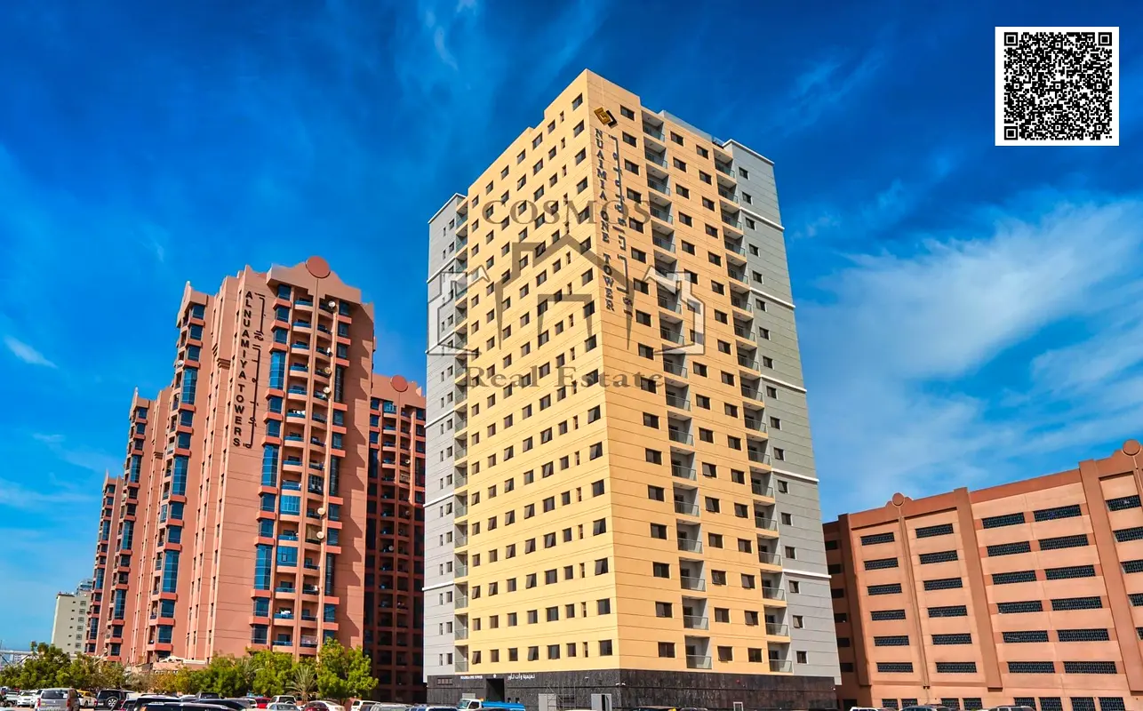 Monthly 4872/- AED Nuaimiya One Tower For SALE With Parking EMPTY