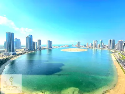 SEAFRONT SPACIOUS 1BHK APARTMENT GYM POOL BALCONY COVERED PARKING