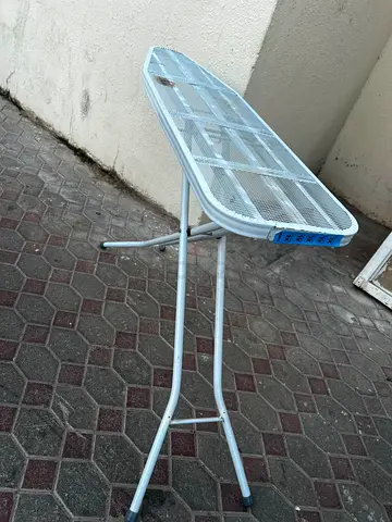 Sturdy Mesh Ironing Board with Foldable Legs
