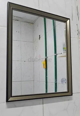 Framed Wall Mirror  Full Length Standing Mirror Combo