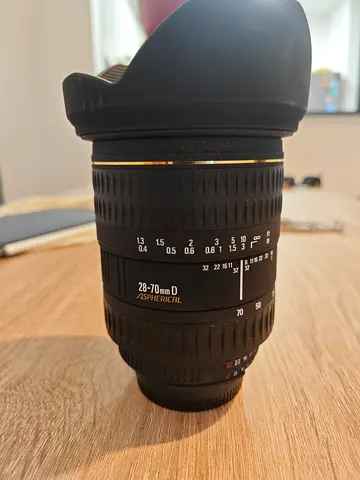 Sigma 28-70 mm f2.8 Aspherical for nikon cameras (F mount)