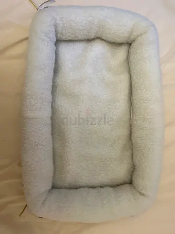 Soft sherpa rectangular window pet bed - (can negotiate price)