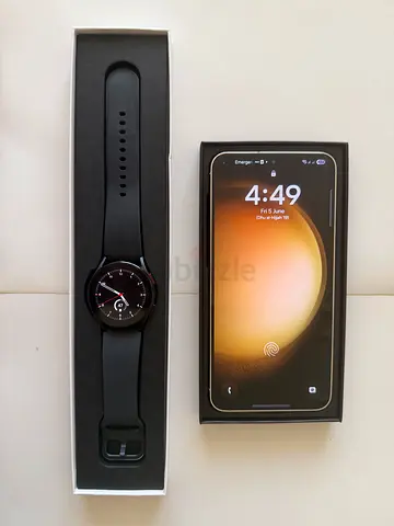 Samsung Galaxy S23+ 256GB Cream + Galaxy Watch 5 Black 40 mm | Excellent Condition