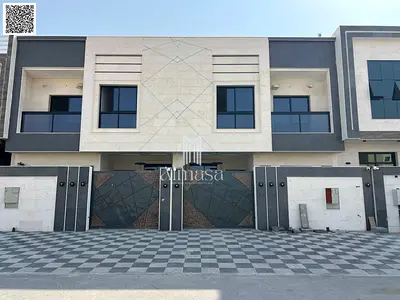 فيلا تاون هاوس راقية بواجهة حجر مودرن للبيع في الباهية – عجمان تملك حر | تمويل بنكي أو كاش