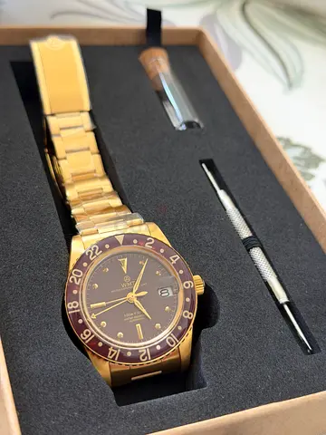 WMT Panton MKII Brown Dial/Gold Plating Edition