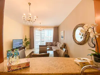 Fully Furnished with Powder Room | Burj Khalifa View | Prime Downtown