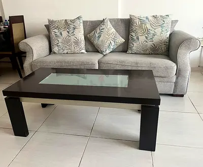 Dark Wood Coffee Table