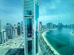 Stunning Sea-View 2BHK | Free parking |Free Chiller | With balcony | Modern Living with Premium Amen