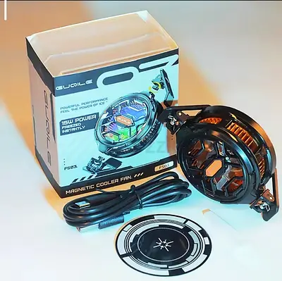 🔥 Magnetic Cooler Fan FS02 – Gaming Phone Cooler 🔥 Keep your phone cool during gaming, charging