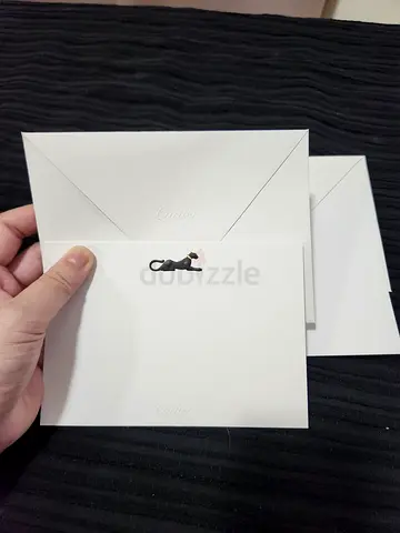 Empty Cartier Stationery