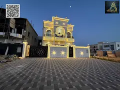 Own a classic villa in Ajman/Al Zahia, 5 master bedrooms, including fees.