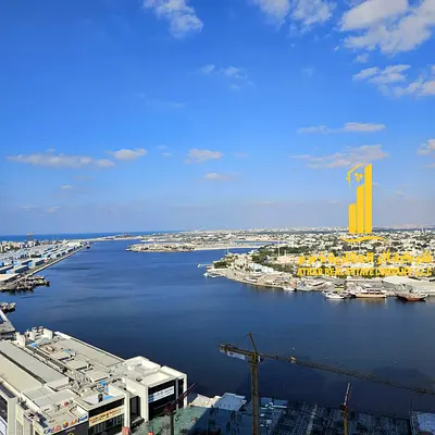 شقة غرفة وصالة اطلالة بحرية مفروشة فرش جديد للايجار الشهرى بعجمان - الراشدية1 - ابراج الواحة