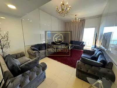 Furnished 2BR | High Floor | Balcony | Pool and Gym Access