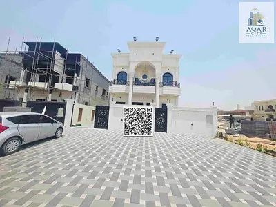 🏡 Classic villa, including registration and ownership fees, two floors and a roof with a wonderful sitting area, free ownership for everyone. Own one of the most beautiful villas in Ajman at a price w