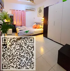 Family/ Couple Master Bedroom Available In Apartment With attached washroom