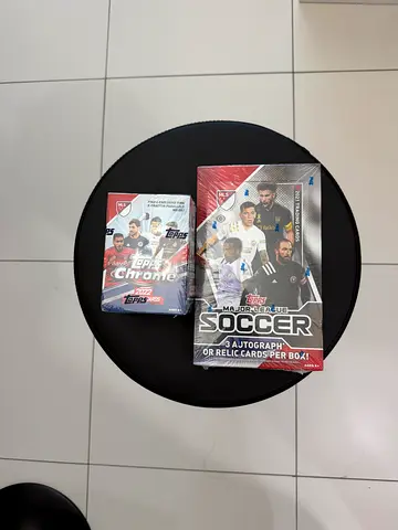 Sealed 2021 Topps Major League Soccer Trading Card Boxes (2 Boxes)