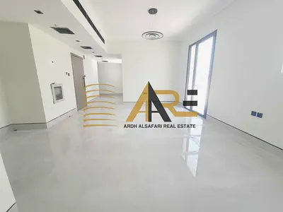 New brand building 2bhk pant house with balcony open view sarab community aljada area