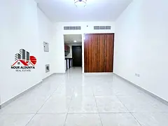 ( MONTHLY PAYMENTS )12 CHEQUES - SPACIOUS STUDIO AVAILABLE FOR FAMILY - RENT 33K - CAR PARKING + GYM