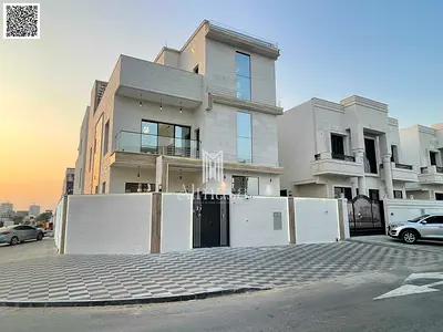 Elegant Corner Villa with Rooftop, 6 Masters & 3 Halls in Ajman