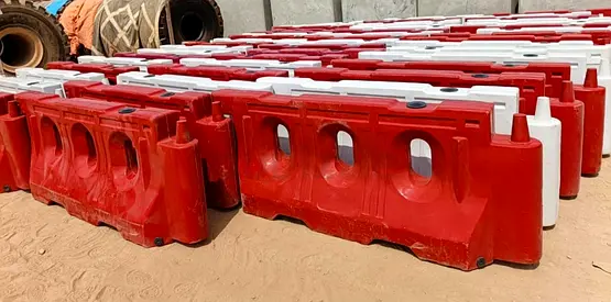 Used Plastic Safety Road Barrier