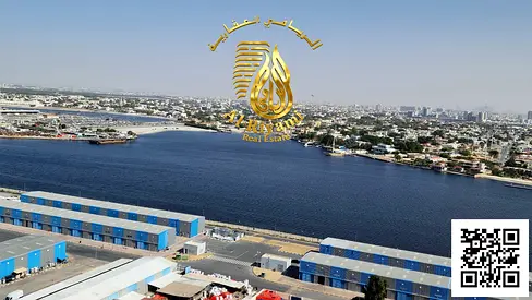 غرفتين وصالة إطلالة بحر وخور شاملة بالكامل