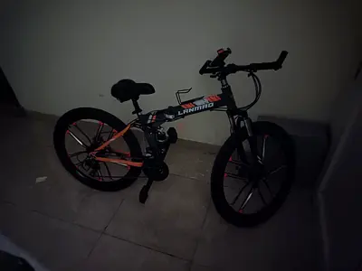 Used Lamhad Folding Mountain Bike - 26 Wheel, Dual Suspension