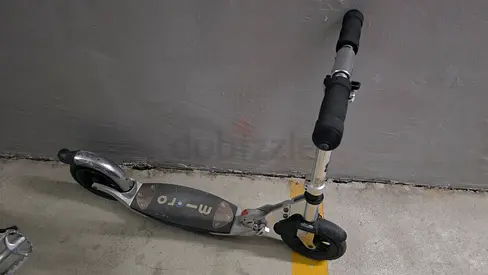 Original Micro Scooter (Silver/Black) – Swiss Quality