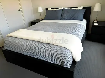 Ikea Bed and mattress-queen size