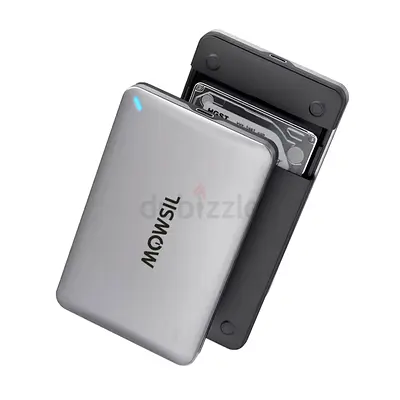 Mowsil HDD 2.5 SATASSD Enclosure Type-C+USB