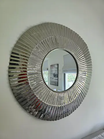 Beautiful Large Chrome Mirror