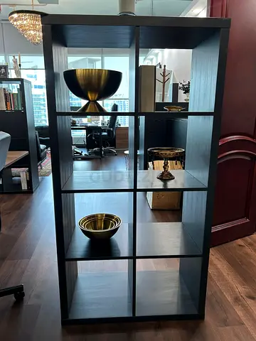 IKEA KALLAX-style 8-cube Shelf Unit