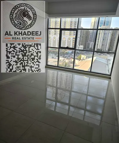 🏢 للبيع شقة غرفة وصالة – برج غلفا | إطلالة مفتوحة على برج الساعة