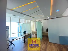WOW! CHEAPEST OFFICE 975 SQFT ( Fully Fitted and furnished -WITH 3 PARTITION ) AVAILABLE FOR RENT